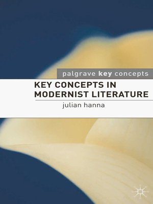 cover image of Key Concepts in Modernist Literature
